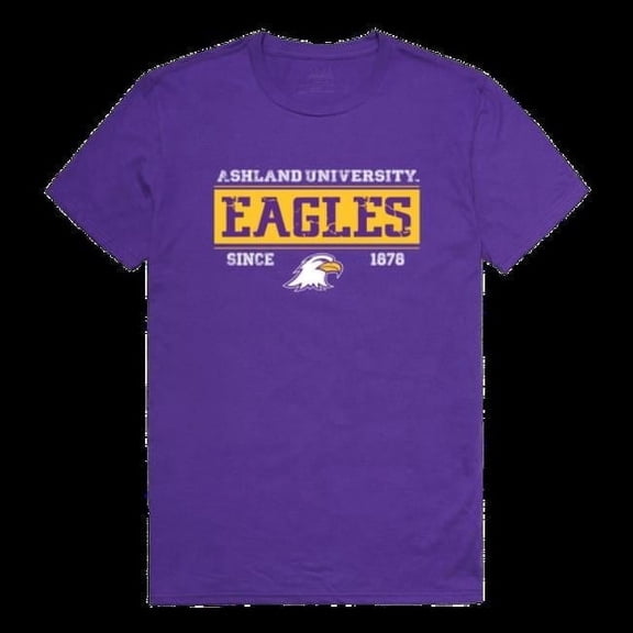 Ashland University Eagles College Established T-Shirt, Purple - Small