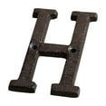 thumbnail image 7 of Opvise Retro Style Groceries Cast Iron Metal Creative DIY House Doorplate Letter Symbol D, 7 of 7