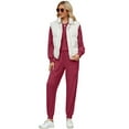 thumbnail image 5 of Fantaslook Two Piece Sets for Women Lounge Sets Casual Long Sleeve Tops and Long Pants Vacation Travel Fall Outfits Pajama Sets, 5 of 9