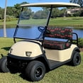 thumbnail image 4 of Pzuqiu Cherries Backrest Bottom Seat Cover Stretchy Golf Cart Bench Seat Covers, Portable, Suitable for Outdoor Golf Carts, Fit for Ezgo Ezgo Golf Cart Ezgo Club Car Front Seat, 4 of 9