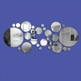 thumbnail image 4 of 24/26pcs, 3D Acrylic Mirror Wall Sticker, Round Mirror, DIY TV Background Room Sticker Wall Decoration, Bedroom Bathroom Wall Decoration, Home Decor, 4 of 4