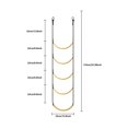 thumbnail image 2 of Heavy Duty Rope Ladder for Outdoor Play, Climbing and Treehouse Adventures Durable Wooden Rungs and Secure Hooks, 2 of 7