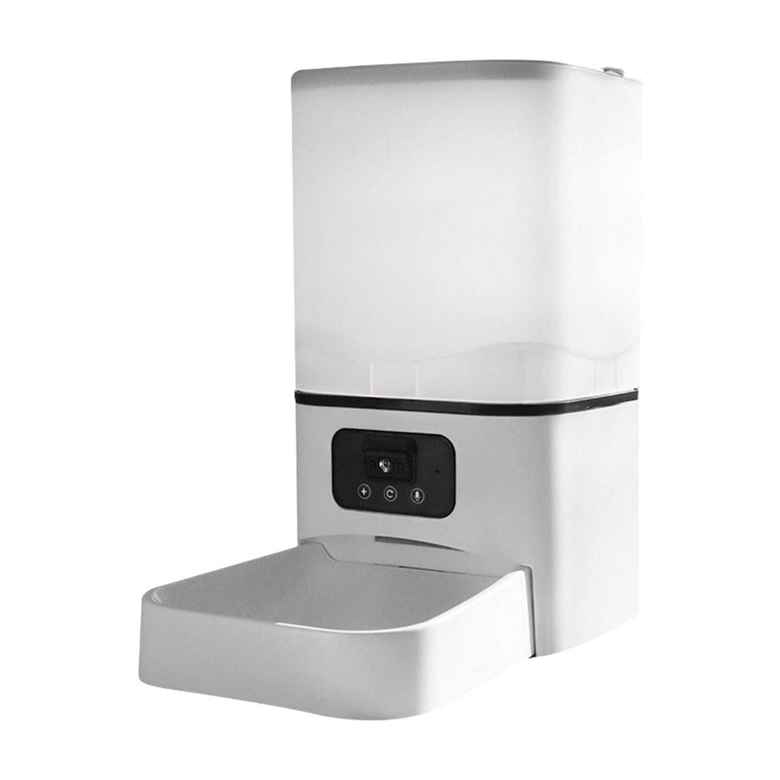 6L Smart Pet Feeder for Dogs Cats, Automatic Food Dispenser with Timer Voice Video, Remote Control Cat Dog Feeding Station, 12.99x12.20x7.09 Inches