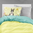thumbnail image 2 of Carolines Treasures BB6133PILLOWCASE Easter Eggs Bull Terrier Black White Fabric Standard Pillowcase Standard multicolor, 2 of 2