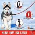 thumbnail image 3 of GHSDFBB Dog Lead with Soft Padded and Anti Slip Comfortable Rope Handle, 5 FT Strong Dog Leads, Highly Reflective Dog Leash for Puppy (Red), 3 of 7