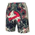 thumbnail image 5 of Ghostbusters Men's Beach Shorts Swim Trunks Casual Quick Dry Board Shorts Swimwear with Mesh Lined and Pockets, 5 of 8