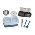 thumbnail image 1 of ANGGREK Lunch Box, Stackable Container Thermal Lunch Box For Outdoor For School For Household, 1 of 8