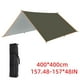 thumbnail image 3 of Isvgxsz Clearance Portable Multifunctional Outdoor Camping Traveling Awning Backpacking Tarp Sunshade Lightweight UV Protection and PU 3000mm Waterproof Rain Fly Tarp Shelter, 3 of 8