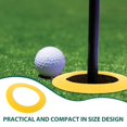 thumbnail image 4 of High Golf Cup Ring Portable for Golf Training Yellow Silicone, 4 of 4