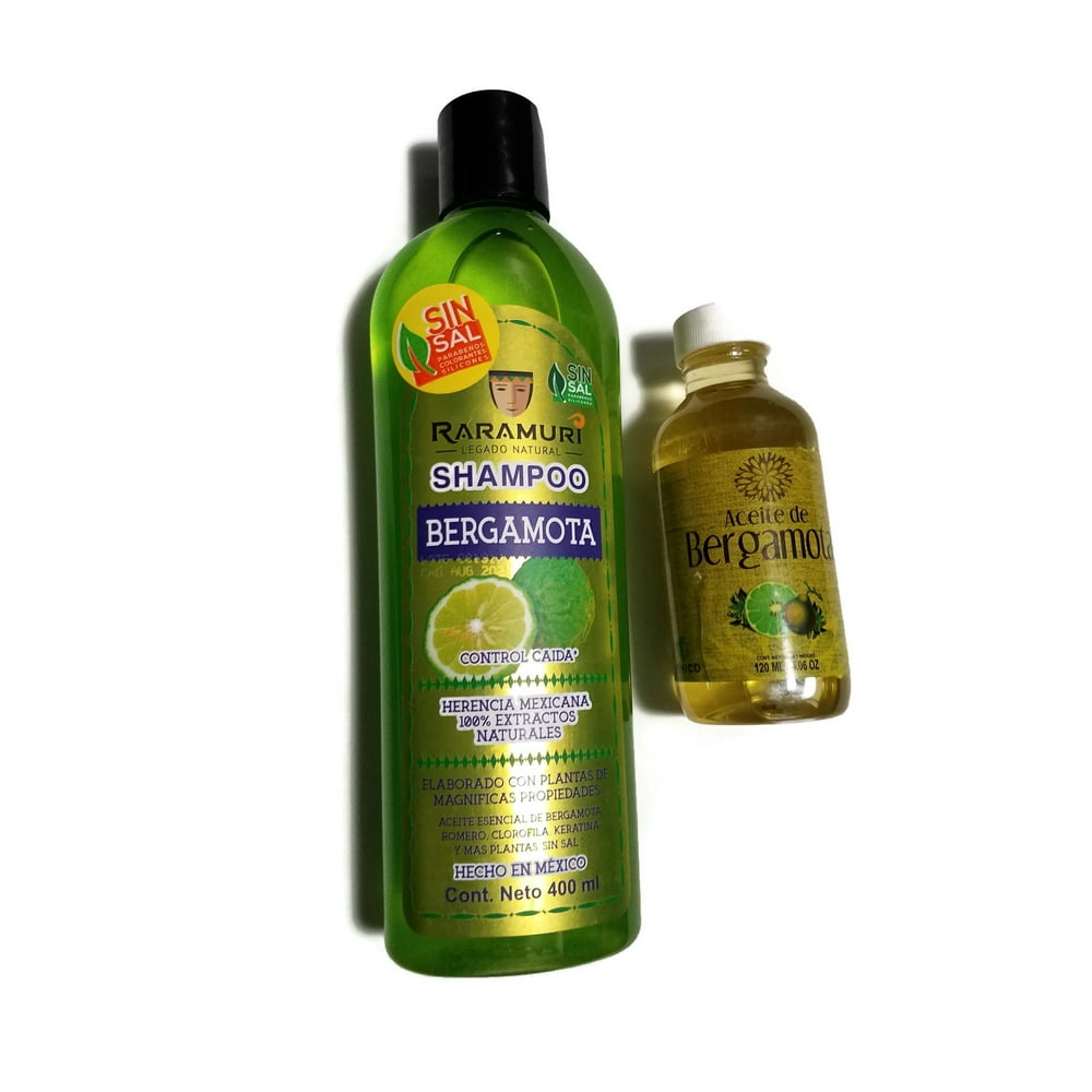 Tratamiento para el Pelo de Bergamota, Raramuri Shampoo