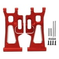 thumbnail image 1 of 1 Pair RC Rear Lower Suspension Arms Aluminum Alloy Swing Arm Replacement for MJX 14210 14209 1/14 Remote Control Car Red, 1 of 6