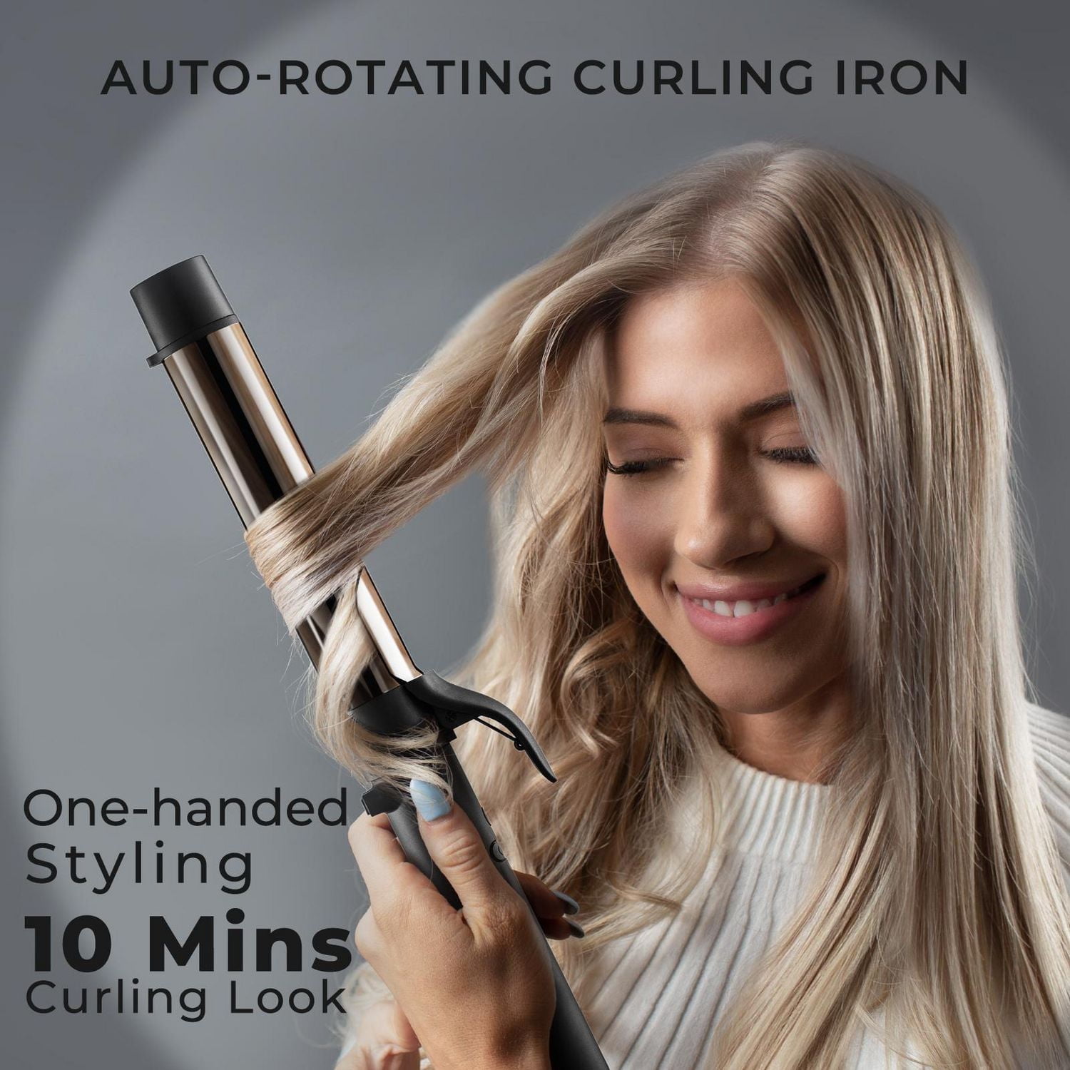 TYMO Rota<br>Ionic Rotaing Curling Iron
