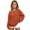 00-Orange#1310, variant on Kiijoy Girls One Shoulder Sweatshirt Fashion Loose Pullover, Beige, Sizes 3-4T