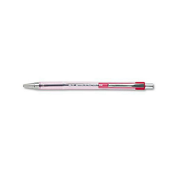Pilot Better Retractable Ballpoint Pen, Red Ink Fine Point, SINGLE (30002)