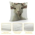 thumbnail image 4 of Nawypu Farm Animals Nursery Decor Goat Farm Horse Pillow Cases, Gorgeous Throw Pillow Case with Invisible Zipper Couch Pillow Cases for Home, Chair, 4 of 5