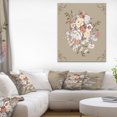 thumbnail image 1 of Design Art - Motif Floral Blanc et Jaune, 1 of 3