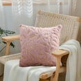 thumbnail image 1 of Fiudx Funda de Almohada, Elegante Funda de Cojín de Algodón, Suave y Decorativa, con Cremallera Invisible, Ideal para Decorar El Hogar, Ideal para Sala de Estar o Exterior, Lavable a Máquina., 1 of 6