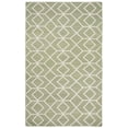 thumbnail image 2 of Safavieh Dhurries Addison Geometric Area Rug, Sage/Ivory, 5' x 8', 2 of 11