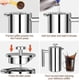 thumbnail image 2 of 350ml Stainless Steel French Press Coffee Maker, High Quality Triple Stainless Steel Filter French Press Coffee Maker Ideal For Home, Travel, Cam, 2 of 3