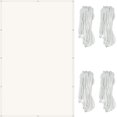 thumbnail image 1 of Vela de Sombra Rectangular Impermeable 2 x 3 m Vela de Sombra de Lona con Protección contra Rayos UV del 98%, con Cuerdas de 1,5 m para Exteriores, Jardín y Terraza, Beige Sincero Electrónica, 1 of 5