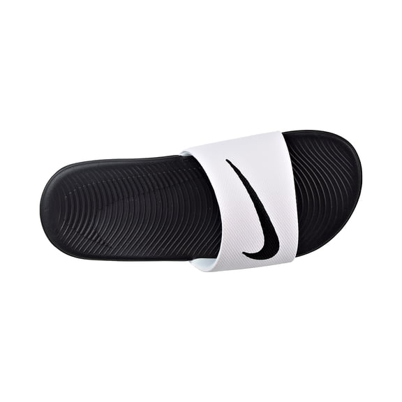 Nike Kawa Youth Slides White | Black Size 4