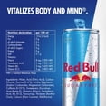 thumbnail image 4 of Red Bull Energy Drink Sugar Free 8 x 250ml, British Import (Pack of 2), 4 of 4