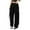 Black, variant on Summer Pants Women plus Size Stretch Pants for Women Work Casual Casual 3d Animal Pattern plus Size for Work High Waist Long Dress Black M
