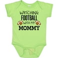 thumbnail image 3 of Inktastic Watching Football with My Mommy Boys or Girls Baby Bodysuit, 3 of 5