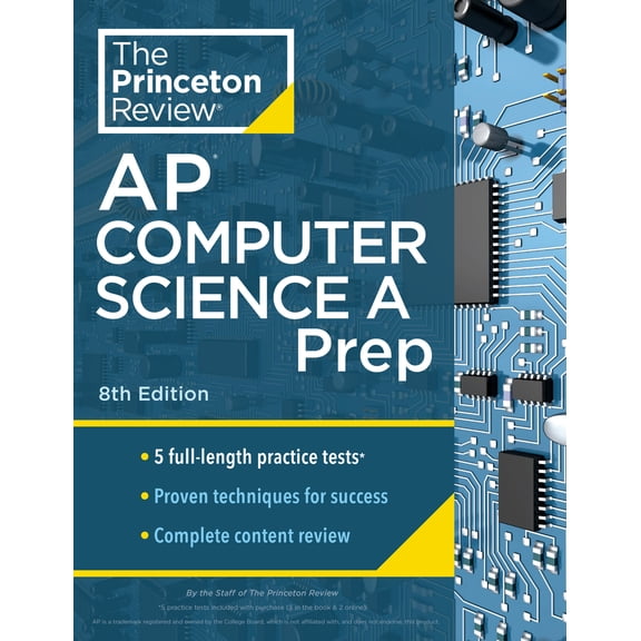 Pre-Owned Princeton Review AP Computer Science a Prep, 8th Edition: 5 Practice Tests   Complete Content Review   Strategies & Techniques (Paperback) 0593517059 9780593517055