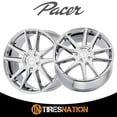 thumbnail image 2 of PACER 790c insight 17x7.5 +42et 73.00mm chrome plated wheel Fits select: 2018-2023 CHEVROLET EQUINOX, 2003-2023 TOYOTA COROLLA, 2 of 5