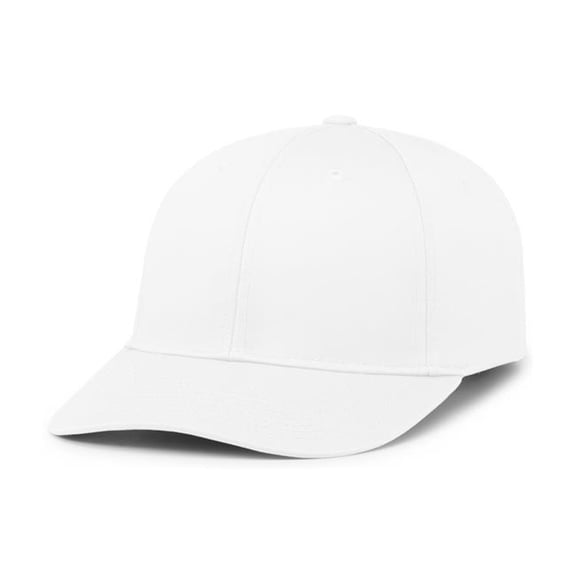 Pacific Headwear P208.005.OS Hybrid Snapback Dad Cap, White - One Size