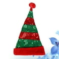 thumbnail image 5 of Fashion Sequin Santa Claus Paillette Christmas Hats Santa Hats Headdress Decorations Party Favors for Holiday Party, 5 of 5