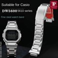 thumbnail image 2 of Para Casio G-SHOCK 3229 DW-5600 DW5600 GW-B5600 GW-M5610 Caja de acero inoxidable modificada Correa de acero Correa de reloj Bisel Correa de reloj, 2 of 5