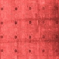 thumbnail image 1 of Ahgly Company Indoor Square Oriental Red Industrial Area Rugs, 7' Square, 1 of 4