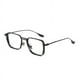 thumbnail image 1 of Adecuado para montura de gafas de ala ancha para hombre, montura de ojo para miopía retro de estilo japonés de titanio puro, montura generosa, 1 of 5