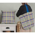 thumbnail image 5 of Soimoi Poly Georgette Fabric Plaid Check Print Fabric by Yard 52 Inch Wide, 5 of 5