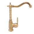 thumbnail image 3 of Grifo De Latón Retro, Grifo De Lavabo De Baño Multiusos Fácil De Instalar Estilo Europeo Para Baño De Hotel, 3 of 8