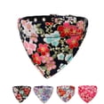 thumbnail image 4 of Methold Ajustable mascota perro cachorro gato cuello bufanda Bandana Collar pañuelo Accesorios Suministros para perros negro METRO, 4 of 5