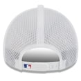 thumbnail image 4 of Men's New Era White Chicago Cubs 2026 Batting Practice Apex 9FORTY Adjustable Trucker Hat, 4 of 5