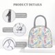 thumbnail image 4 of Balery Cartoon Bunny Bolsa de Almuerzo para Mujeres, Caja de Almuerzo, Bolsa de Almuerzo Pequeña Impermeable, Tote de Almuerzo Reutilizable con Gran Capacidad, 4 of 6