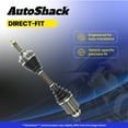 thumbnail image 5 of AutoShack Front CV Axle Shaft Assembly Set of 2 Replacement for 2007 Chevrolet Silverado 2500 HD Classic 4WD 2007 GMC Sierra 2500 HD Classic 4WD Driver and Passenger Side DSK109PR, 5 of 5