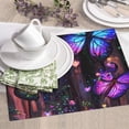 thumbnail image 6 of Dish Drying Mat, Colorful Butterfly Dream Highly Absorbent Drying Matt Kitchen Counter, Dish Mat Drying Pad Dishes Drainer Mats for Kitchen Counter or Sink, 16 x 18 inch, 6 of 6
