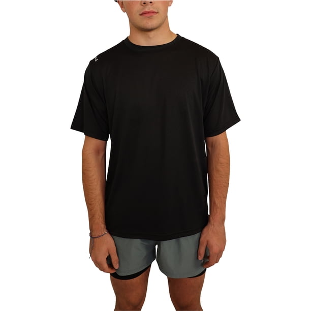 Camiseta básica Reebok Endurance para hombre color negro grande