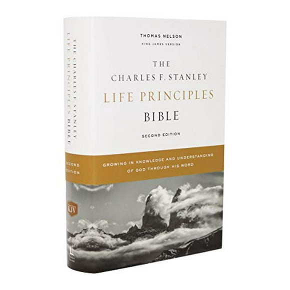 KJV The Charles F. Stanley Life Principles Bible (8462, 2ème Édition)