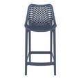 thumbnail image 3 of Compamia Air Tabouret de Comptoir de Patio en Gris Foncé, 3 of 7