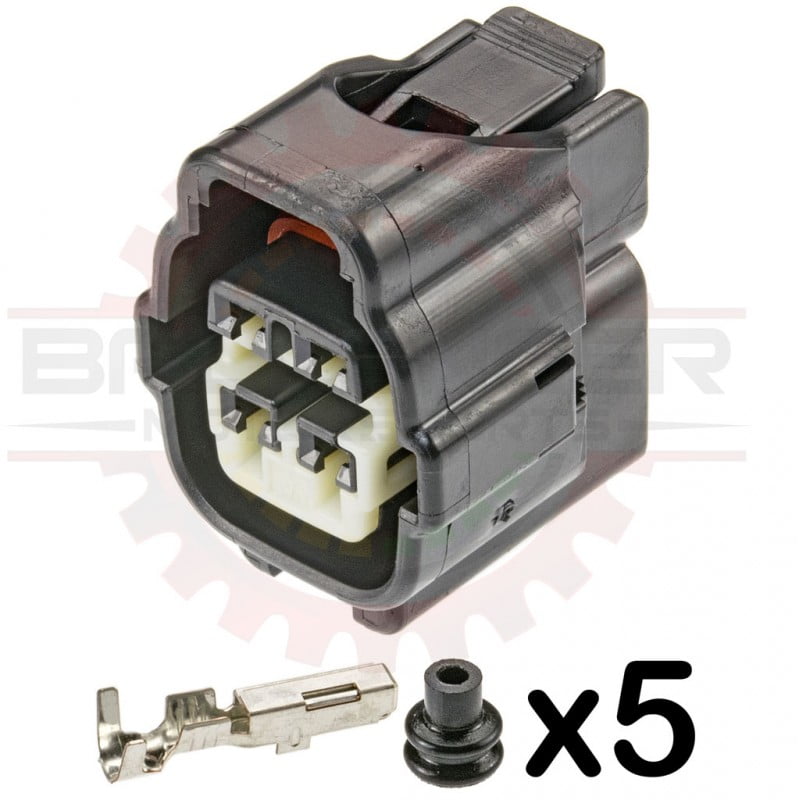 Ballenger Motorsports - 4 Way Compatible With Mazda Fuel Pump Plug Connector Pigtail