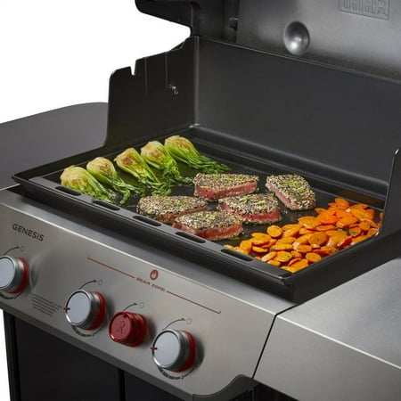 Weber - Rust-Resistant Griddle Insert for the 3-Burner Genesis 2016+, Summit 2024+ - Black