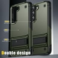 thumbnail image 4 of Designed for Samsung Galaxy S22 Plus Case, with Hidden Kickstand Military Grade Drop Protection Dustproof Hybrid Hard PC Kickstand Phone Case Cover for Men Women for S22 Plus, Armygreen, 4 of 7