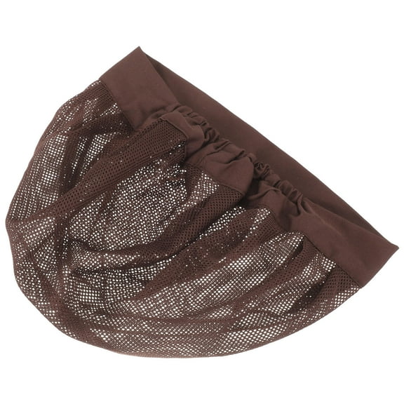 GOOHOCHY 1Pack Elastic Mesh Cap Wide Brimmed Cotton Lightweight Hat for Women Prevent Hair Loss Breathable