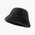 thumbnail image 1 of TINZ Fisherman Hat For Autumn Winter Adjustable Warm Solid Color Bucket Hat For Outdoor Activities Mens Outdoor Trapper Hat Trooper Trapper Winter Hat Mens, 1 of 2